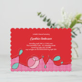 Loopy LOVE Plaids Craft Chic Vrijgezellenfeest Par Kaart (Staand voorkant)