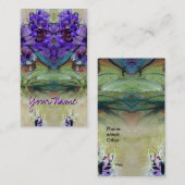 Loopy Lupines Artful Visitekaartje (Voorkant / Achterkant)