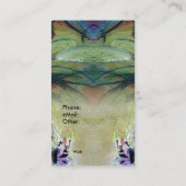 Loopy Lupines Artful Visitekaartje (Achterkant)