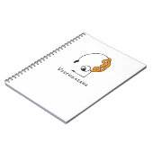 Loopy Yoga Stick Figuur Notitieboek (Linkerzijde)