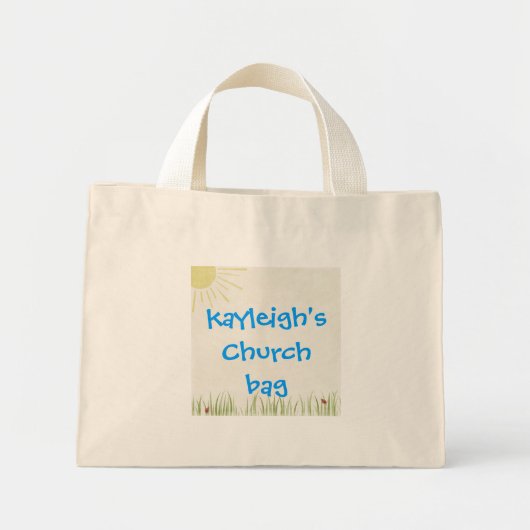 Loopzak van kinderen mini tote bag (Voorkant)