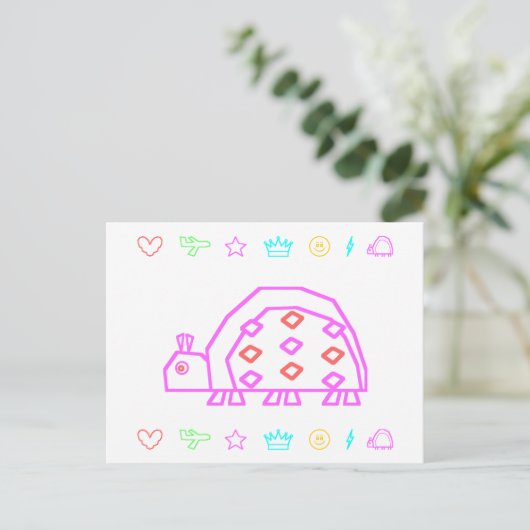 Loopzie Ladybug Briefkaart (Staand voorkant)