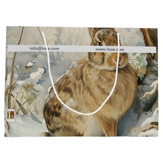 LOOS GIFT BAG GROOT CADEAUZAKJE (Achterkant)