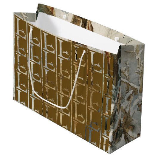 LOOS GIFT BAG GROOT CADEAUZAKJE (Voorkant Gekanteld)