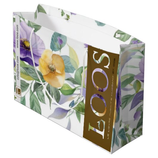 LOOS GIFT BAG GROOT CADEAUZAKJE (Achterkant Gekanteld)