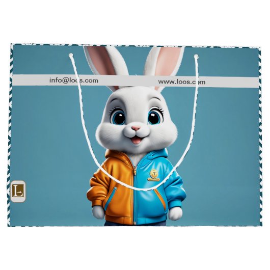 LOOS GIFT BAG GROOT CADEAUZAKJE (Achterkant)