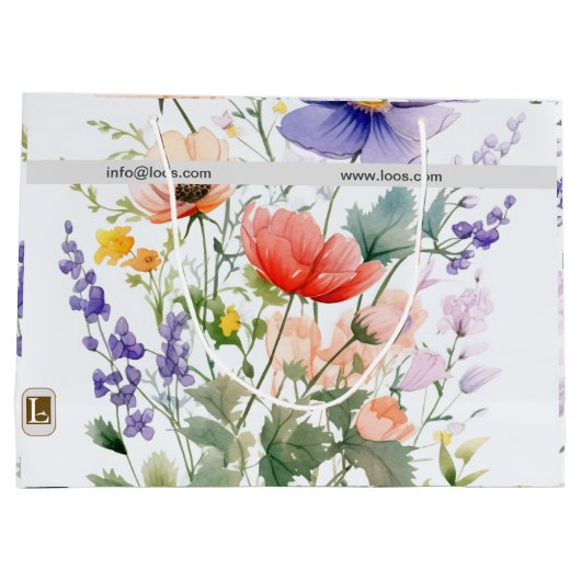 LOOS GIFT BAG GROOT CADEAUZAKJE (Achterkant)