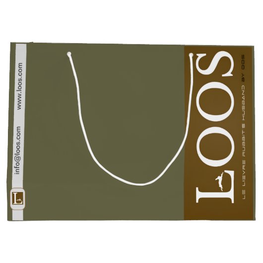 LOOS GIFT BAG GROOT CADEAUZAKJE (Achterkant)