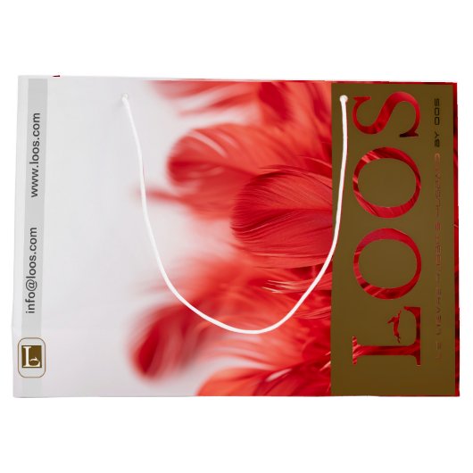 LOOS GIFT BAG GROOT CADEAUZAKJE (Achterkant)