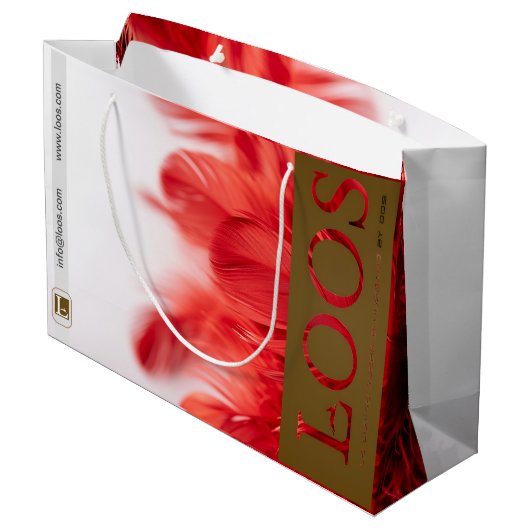 LOOS GIFT BAG GROOT CADEAUZAKJE (Achterkant Gekanteld)