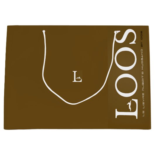 LOOS GIFT BAG GROOT CADEAUZAKJE (Voorkant)
