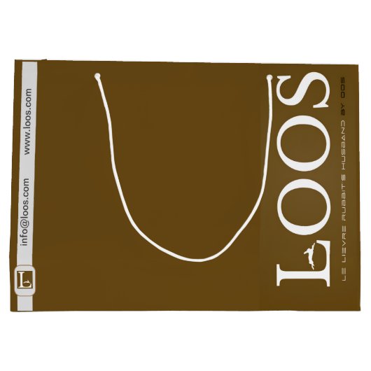 LOOS GIFT BAG GROOT CADEAUZAKJE (Achterkant)