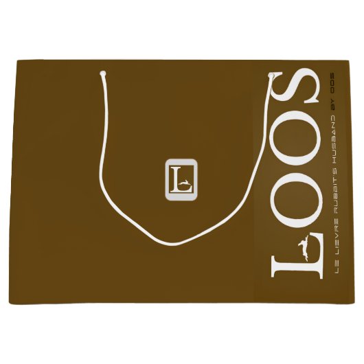LOOS GIFT BAG GROOT CADEAUZAKJE (Voorkant)