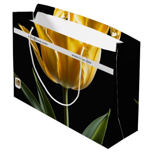 LOOS GIFT BAG GROOT CADEAUZAKJE (Achterkant Gekanteld)