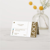 LOOS LOYALTY KAART (Achterkant)