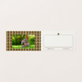 LOOS VOLTOOID VISITEKAARTJE (Binnenkant ongevouwen)