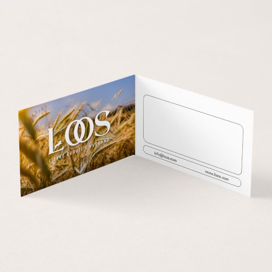 LOOS VOLTOOID VISITEKAARTJE (Binnen)