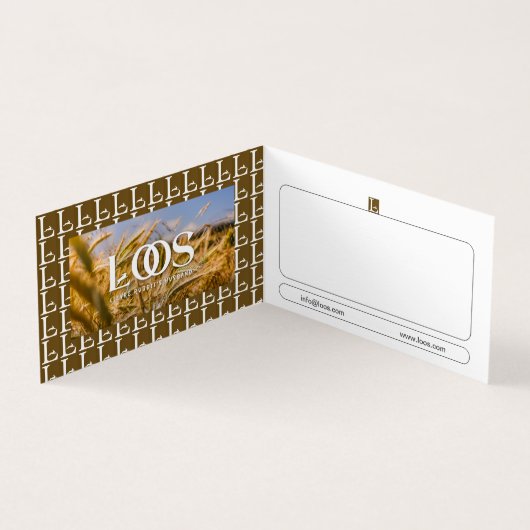 LOOS VOLTOOID VISITEKAARTJE (Binnen)