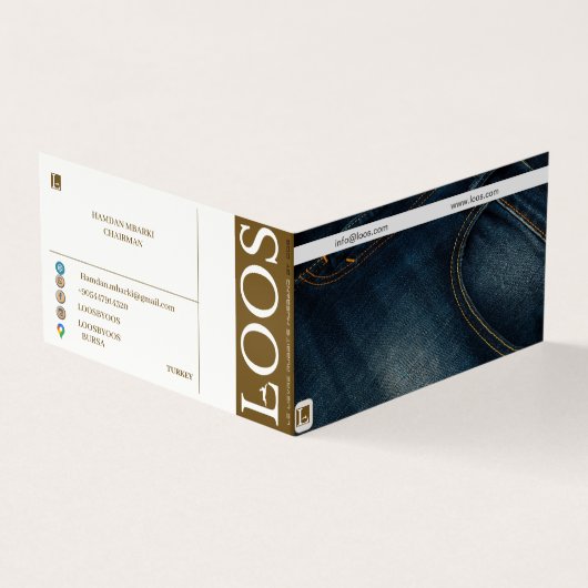 LOOS VOLTOOID VISITEKAARTJE (Buitenkant)