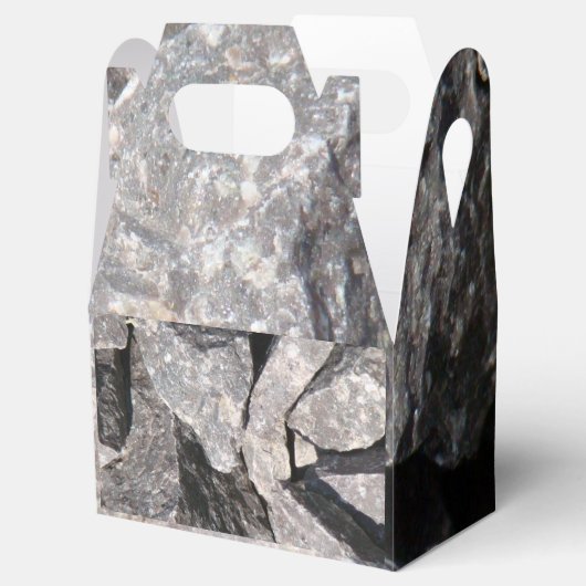 Loose Granite Rock Bedankdoosjes (Geopend)