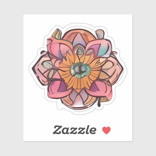 Loose Mandala Sticker (Vel)