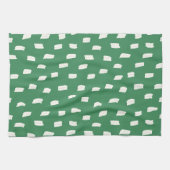 Loose Mark Leaf Green Theedoek (Horizontaal)
