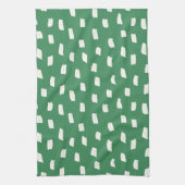 Loose Mark Leaf Green Theedoek (Verticaal)