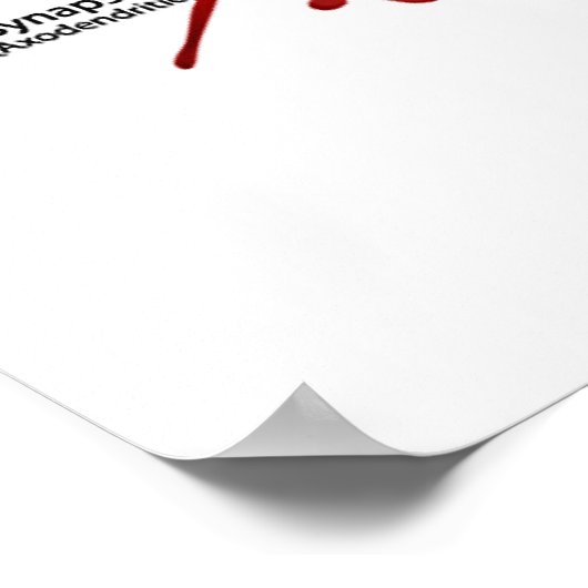 Loose Memory Inside (Neuron / Synapse) Poster (Hoek)