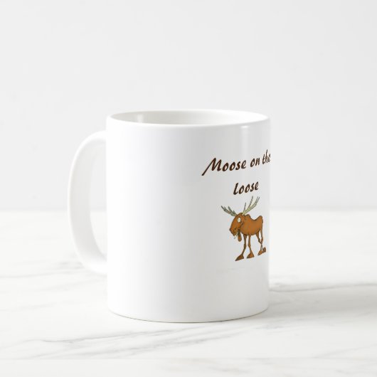 Loose Moose Coffee Cup Koffiemok (Voorkant links)