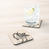 Loosey Goosey Beverage Coaster Bier Onderzetter (Rechterzijde)