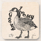 Loosey Goosey Beverage Coaster Bier Onderzetter (Voorkant)