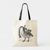 Loosey Goosey Canvas tas (Achterkant)