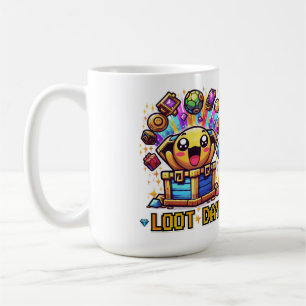 Loot Day Gaming Schatkist Grafisch Koffiemok
