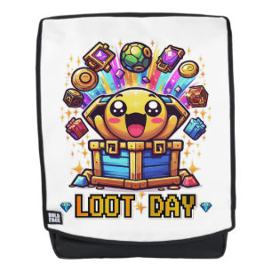 Loot Day Gaming Schatkist Grafisch Rugtassen