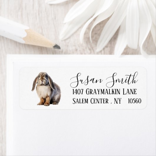 Lop Bunny Script Adres Etiket (Insitu)