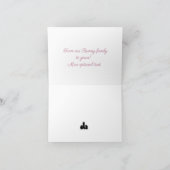 Lop Ear Easter Bunny Kaart (Binnen)