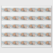 Lop Eared Bunny Wrapping Paper Cadeaupapier (Vlak)