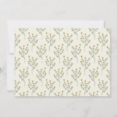 Lop Konijn Konijntje Vlinder 1e Verjaardag Foto Kaart (Achterkant)