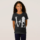 Lop Rabbit Lover I Love Bunnies Graphic T-shirt (Voorkant volledig)