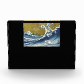 Lop Rabbit surft. | Cute Bunny Rabbit Lover Fotoblokken (Voorkant)