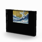 Lop Rabbit surft. | Cute Bunny Rabbit Lover Fotoblokken (Rechts)