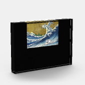 Lop Rabbit surft. | Cute Bunny Rabbit Lover Fotoblokken (Links)