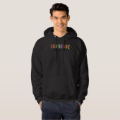 Lopard 3rd Grade Squad leraar student terug naar S Hoodie (Voorkant volledig)