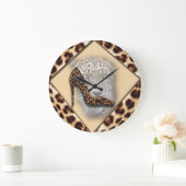 Lopard High Hiel & Face Design Grote Klok (Huis)