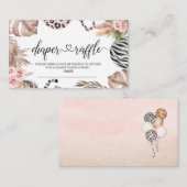 Lopard-Oerwoud Wilde baby Informatiekaartje (Voorkant / Achterkant)