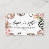 Lopard-Oerwoud Wilde baby Informatiekaartje (Voorkant)