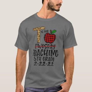 Lopard-onderricht 5e graad 2 op 2 dagen t-shirt