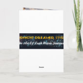 Lopard Print Big Cat Real Fur Patroon Design Kaart (Achterkant)