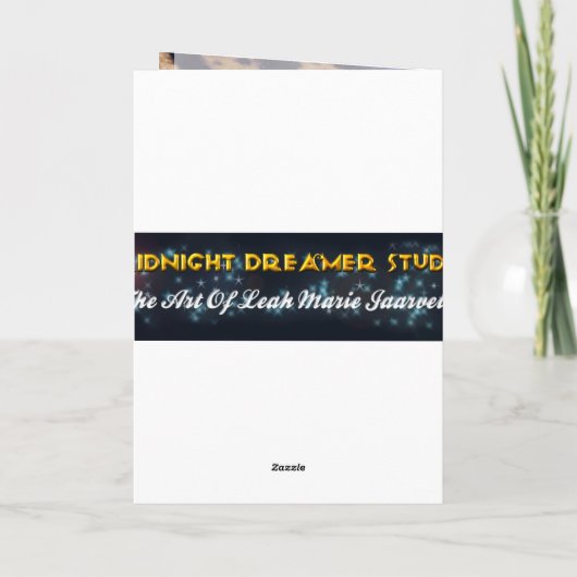 Lopard Print Big Cat Real Fur Patroon Design Kaart (Achterkant)