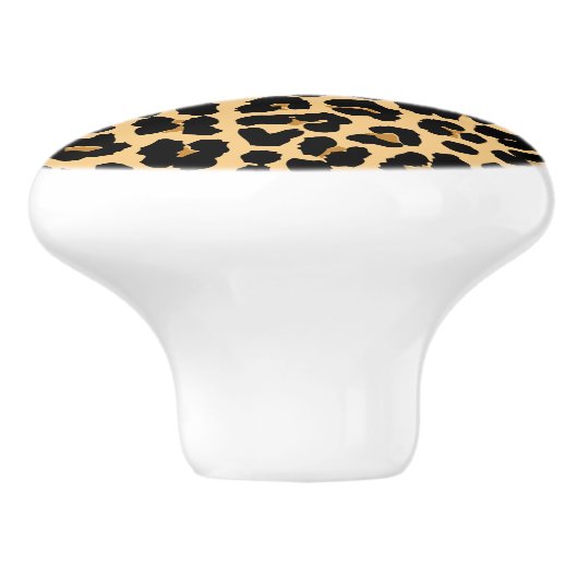 Lopard Print Ceramic Knobs Keramische Knop (Zijkant)